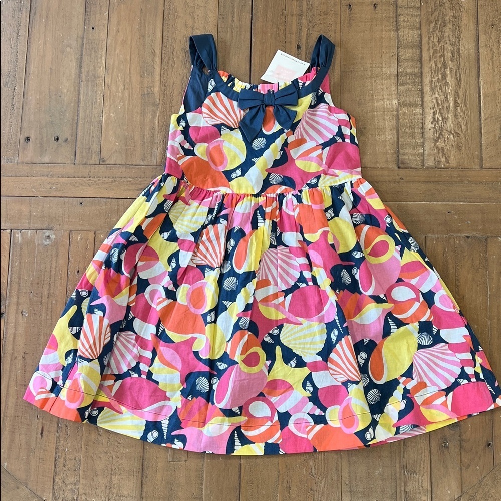 Janie and jack 2010 colorful seashell dress nwt 3 years